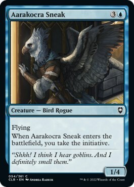 Aarakocra Sneak Card Front