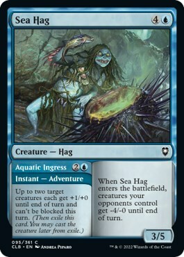 Sea Hag // Aquatic Ingress Card Front