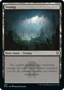 Swamp Card Front