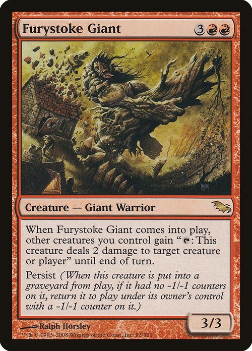 Furystoke Giant Card Front