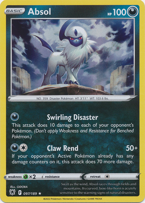 Absol Card Front