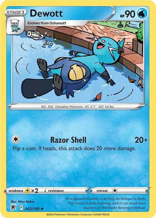 Dewott Card Front