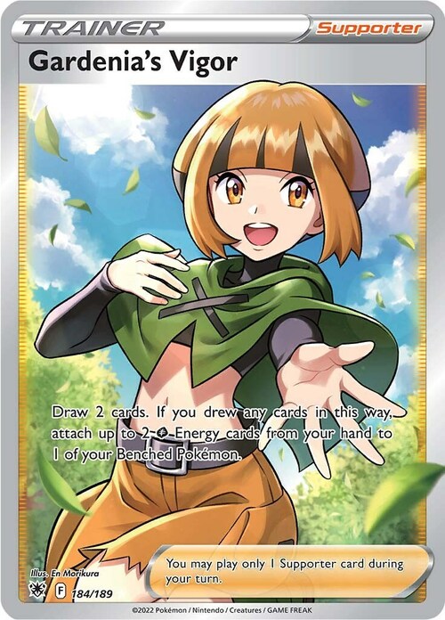 Gardenia's Vigor Card Front