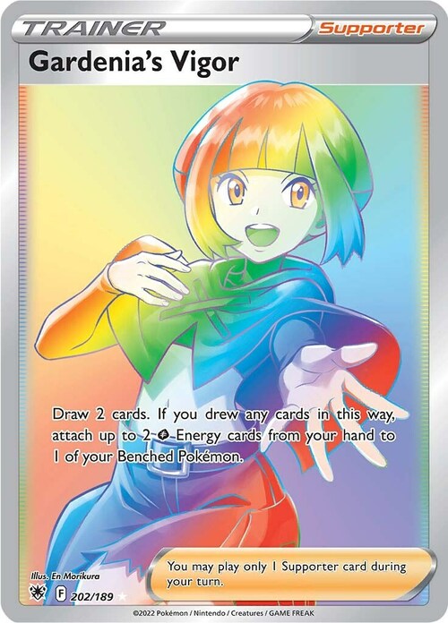 Gardenia's Vigor Card Front