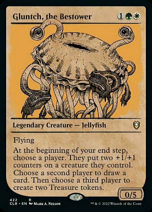 Gluntch, the Bestower Card Front