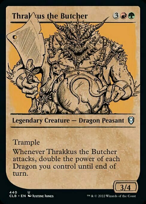 Thrakkus the Butcher Card Front