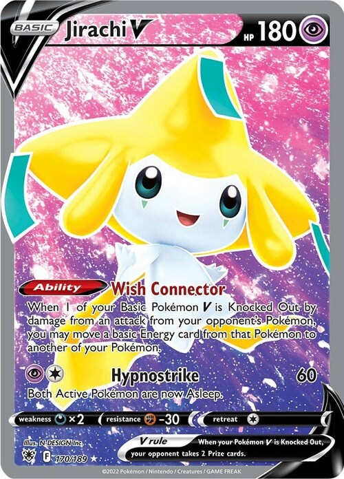 Jirachi V Card Front