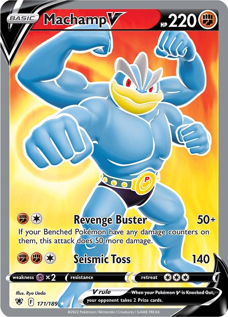 Pokemon Machamp V Alternate Full 2024 Art