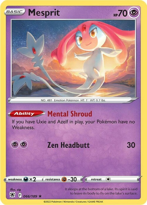 Mesprit Card Front