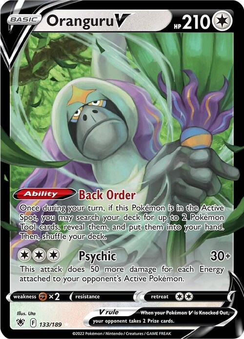 Oranguru V Card Front