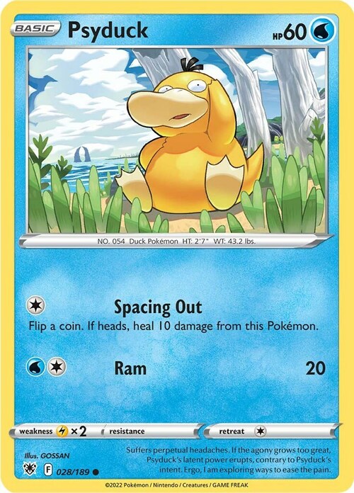 Psyduck Card Front