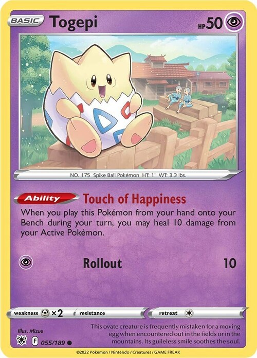 Togepi Card Front