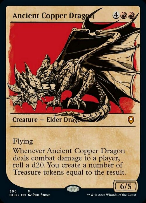 Ancient Copper Dragon Card Front