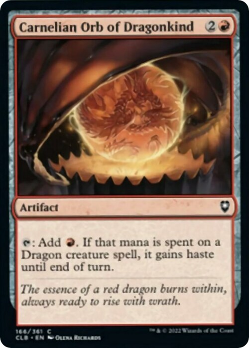 Carnelian Orb of Dragonkind Card Front