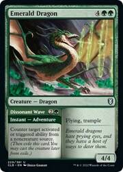 Emerald Dragon // Dissonant Wave