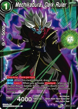 Mechikabura, Dark Ruler Card Front