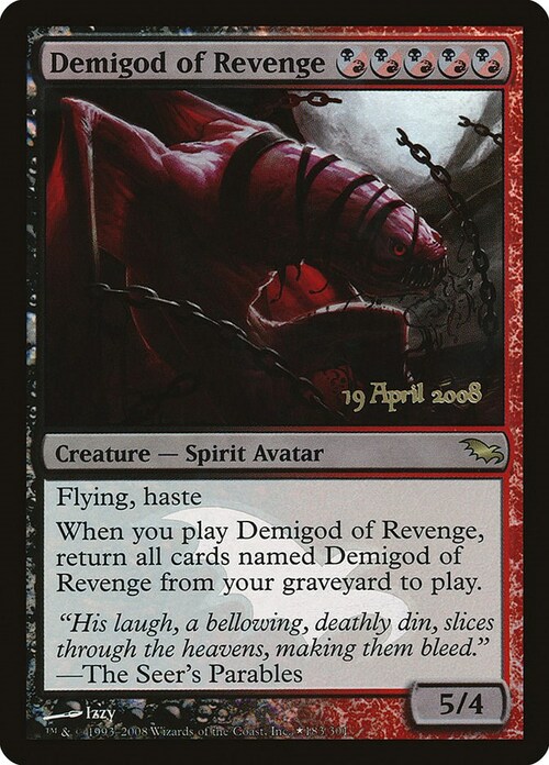 Demigod of Revenge Card Front