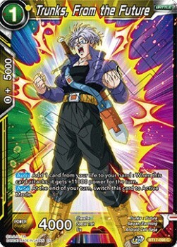 Trunks, From the Future Card Front