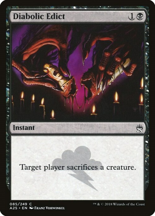 Diabolic Edict Card Front