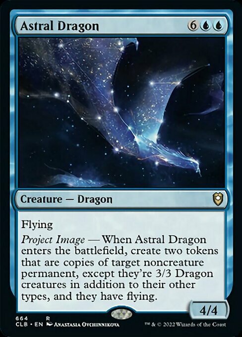 Astral Dragon Card Front