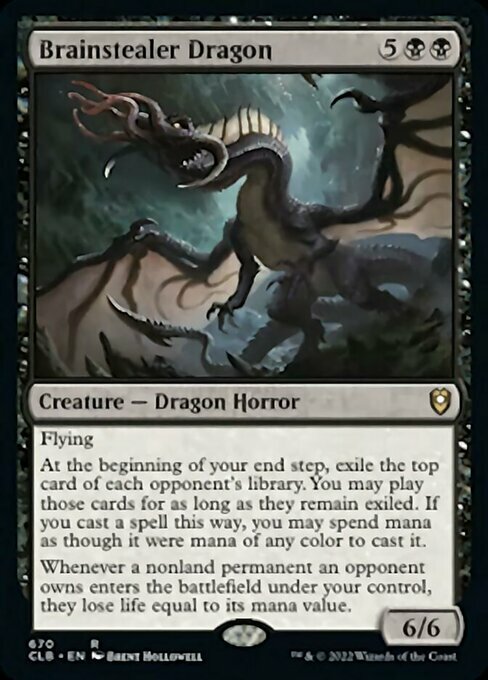 Brainstealer Dragon Card Front