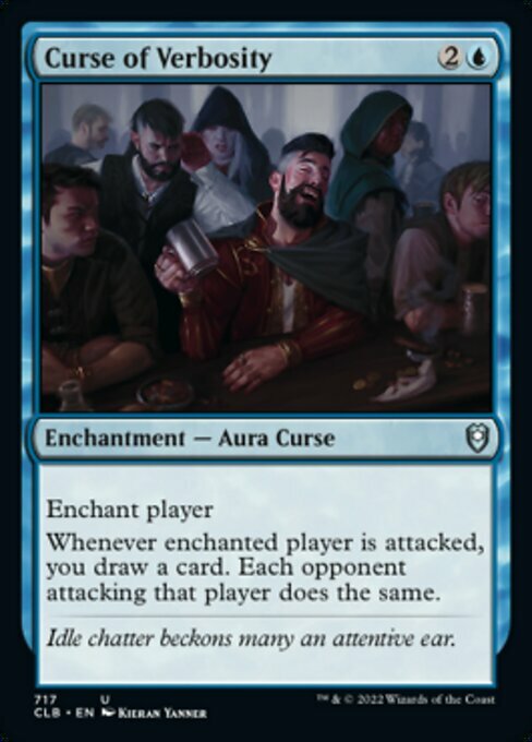 Curse of Verbosity Card Front