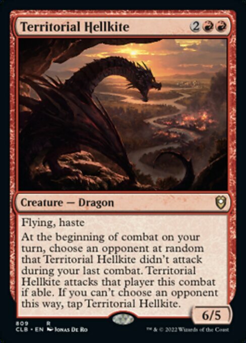 Territorial Hellkite Card Front