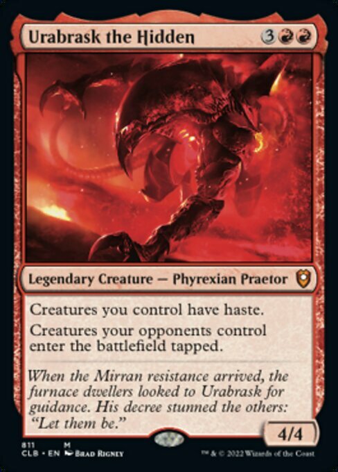 Urabrask the Hidden Card Front