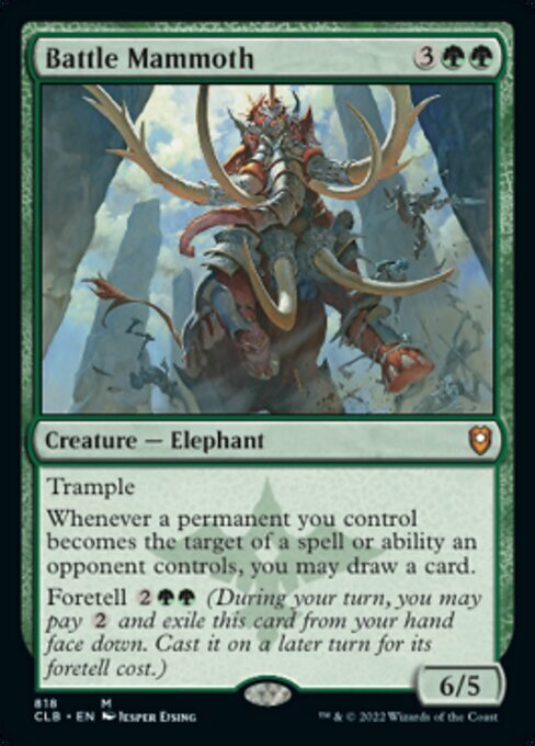 Battle Mammoth Card Front