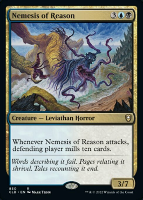 Nemesis of Reason Card Front