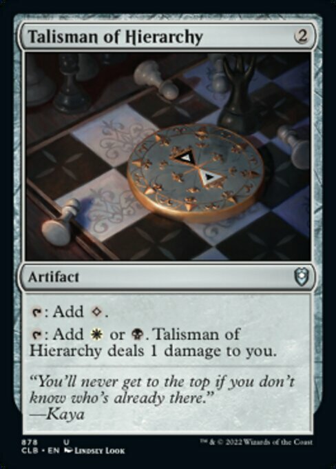 Talisman of Hierarchy Card Front