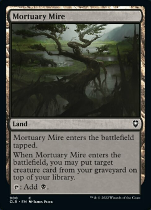 Mortuary Mire Card Front