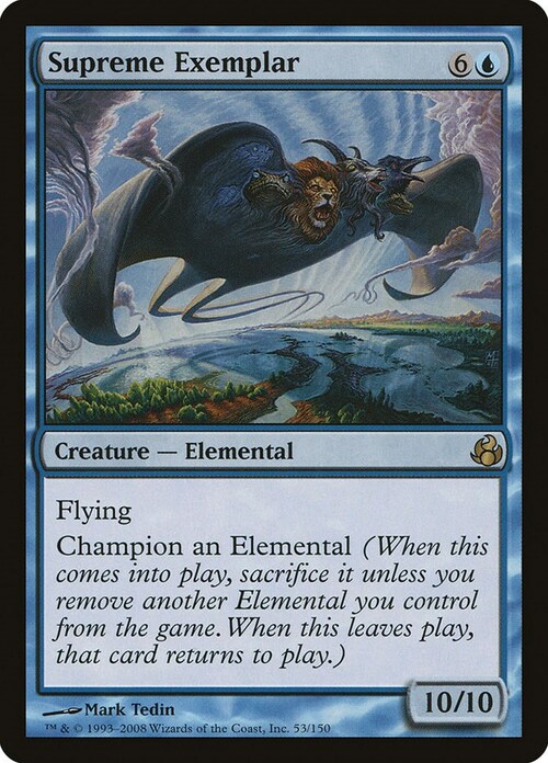 Supreme Exemplar Card Front