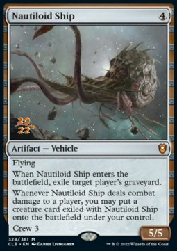 Nautiloid Ship Card Front