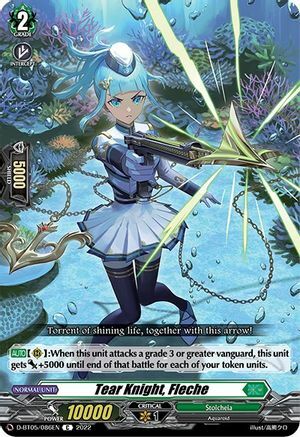 Tear Knight, Fleche Card Front