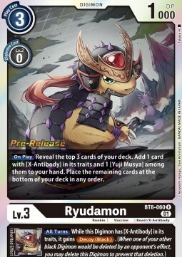 Ryudamon Card Front