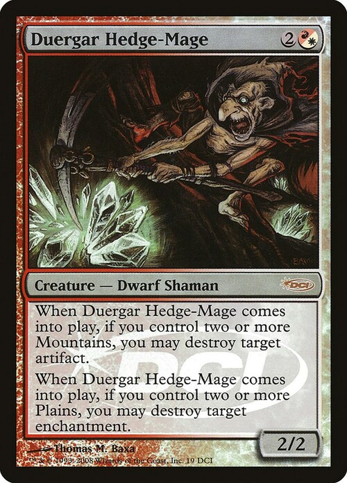 Duergar Hedge-Mage Card Front