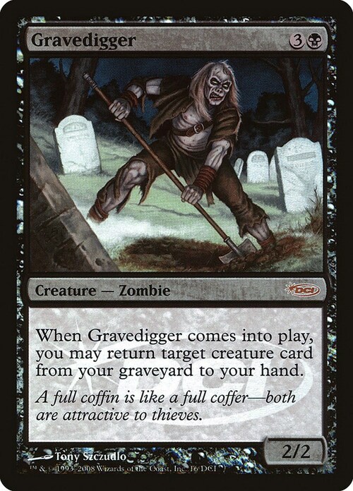 Gravedigger Card Front