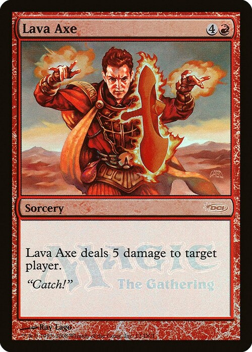 Lava Axe Card Front