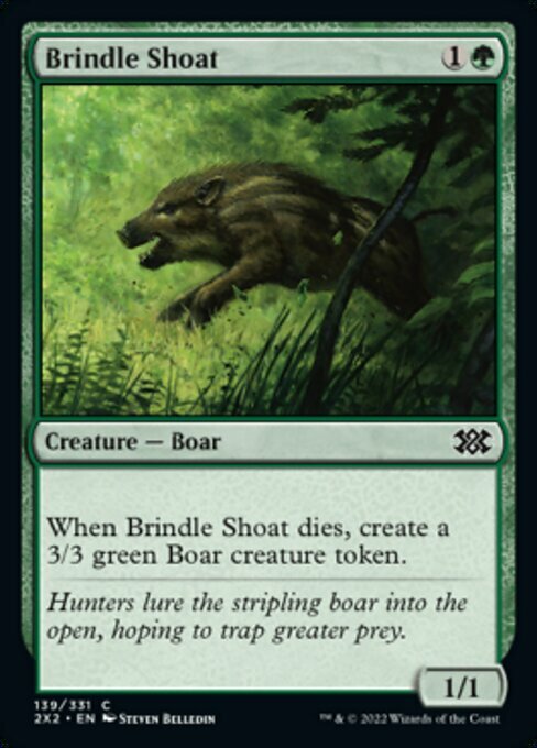 Brindle Shoat Card Front