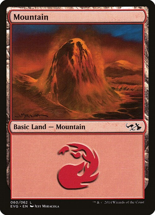 Mountain Card Front