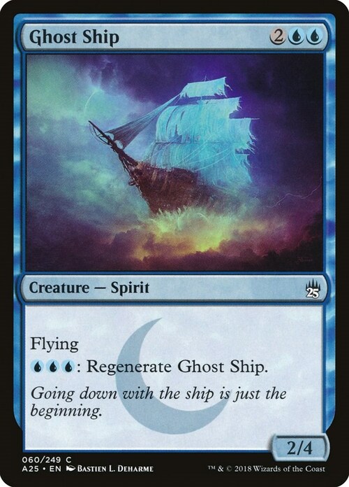 Ghost Ship Card Front