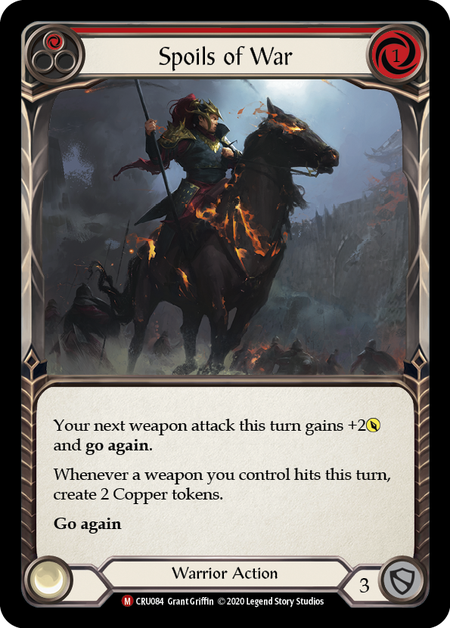 Spoils of War Card Front