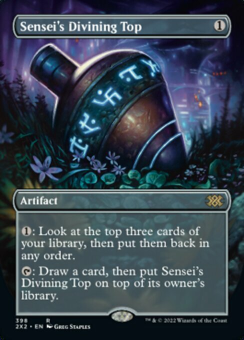 Sensei's Divining Top Card Front