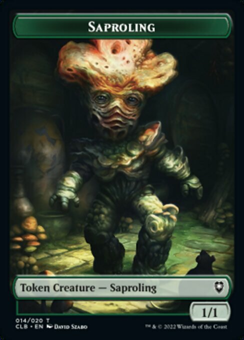 Saproling // Treasure Card Front