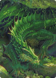 Art Series: Lurking Green Dragon