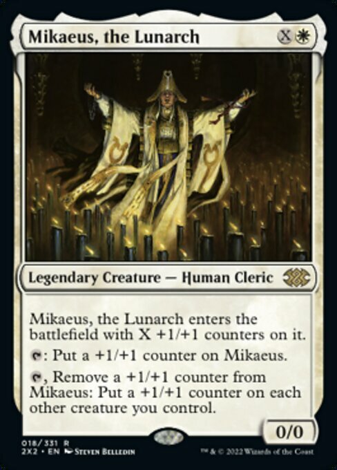 Mikaeus, the Lunarch Card Front