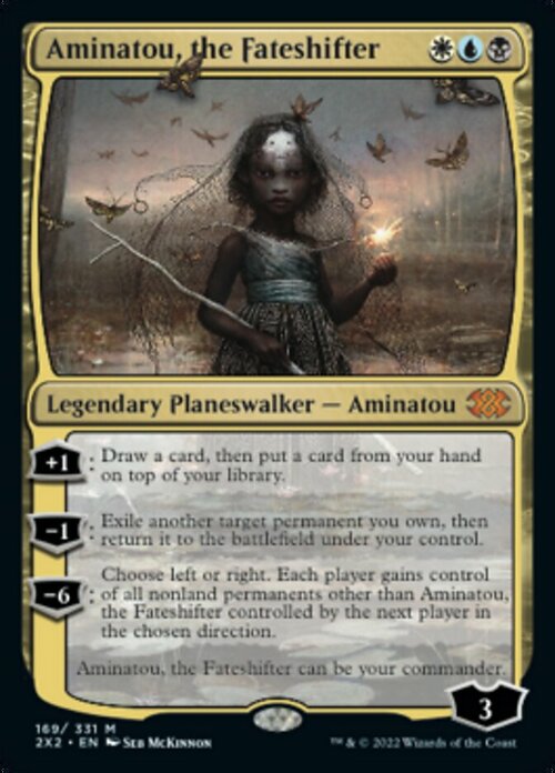 Aminatou, the Fateshifter Card Front