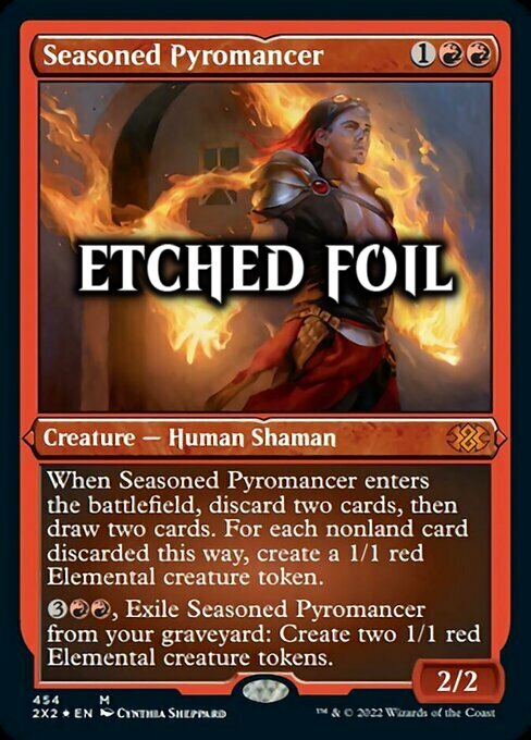 Seasoned Pyromancer Card Front