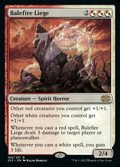 Balefire Liege Card Front